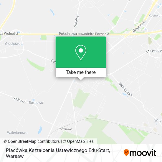 Placówka Kształcenia Ustawicznego Edu-Start map