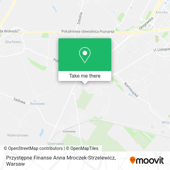 Przystępne Finanse Anna Mroczek-Strzelewicz map