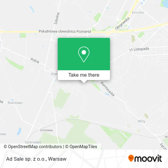 Ad Sale sp. z o.o. map