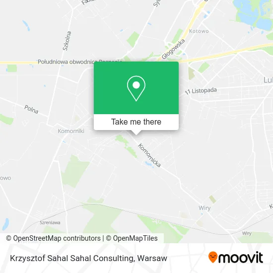 Карта Krzysztof Sahal Sahal Consulting