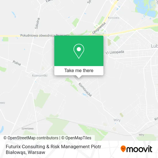 Карта Futurix Consulting & Risk Management Piotr Białowąs