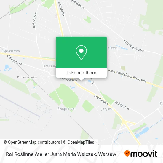 Raj Roślinne Atelier Jutra Maria Walczak map
