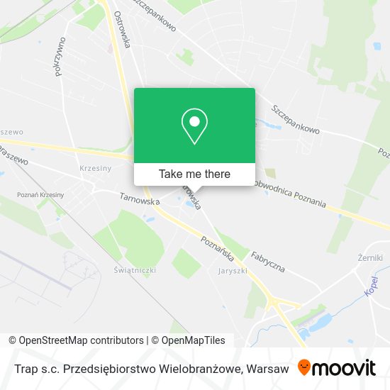 Trap s.c. Przedsiębiorstwo Wielobranżowe map