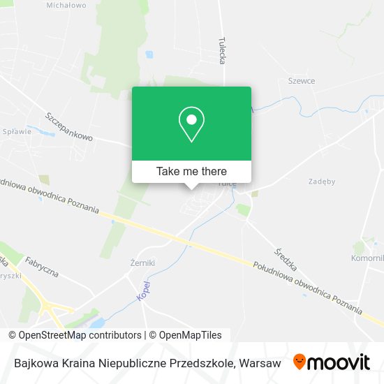 Bajkowa Kraina Niepubliczne Przedszkole map