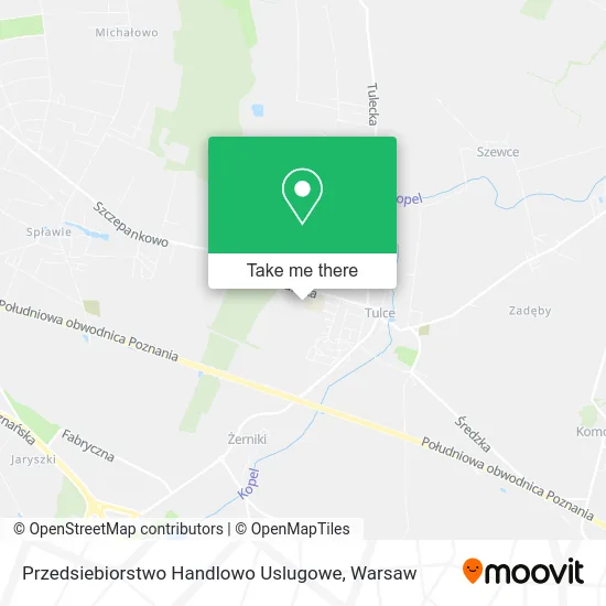 Карта Przedsiebiorstwo Handlowo Uslugowe