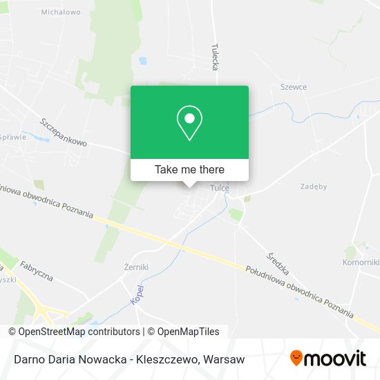 Darno Daria Nowacka - Kleszczewo map