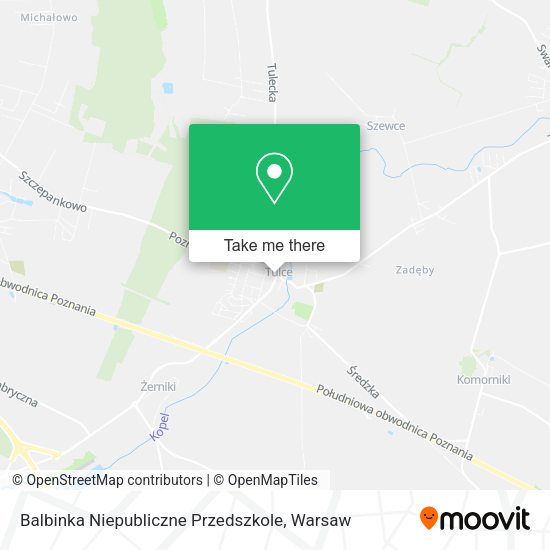 Карта Balbinka Niepubliczne Przedszkole