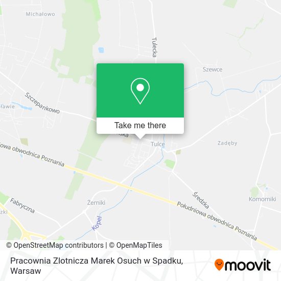 Pracownia Zlotnicza Marek Osuch w Spadku map