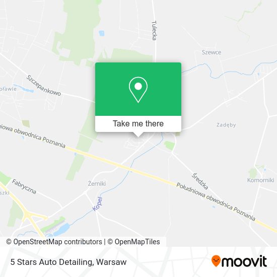 5 Stars Auto Detailing map