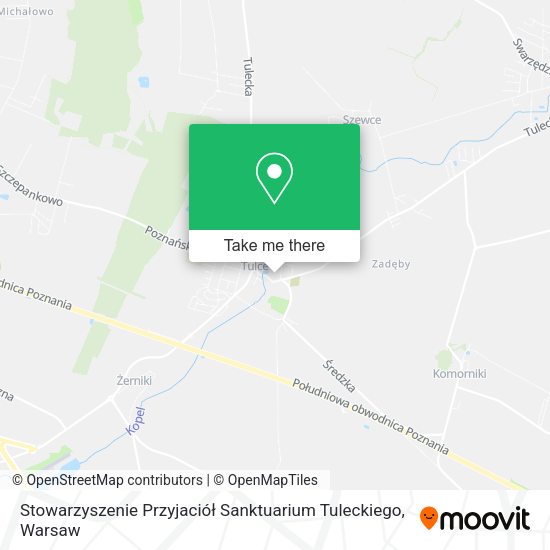 Stowarzyszenie Przyjaciół Sanktuarium Tuleckiego map