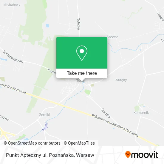 Punkt Apteczny ul. Poznańska map