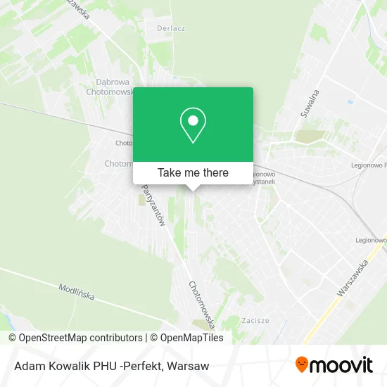 Карта Adam Kowalik PHU -Perfekt