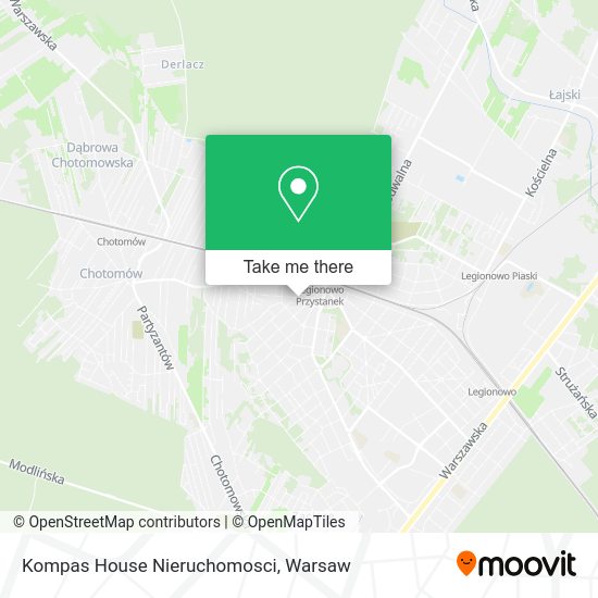 Kompas House Nieruchomosci map