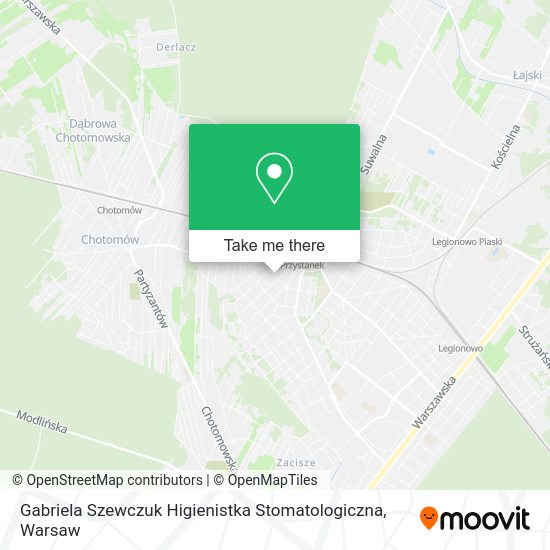 Gabriela Szewczuk Higienistka Stomatologiczna map