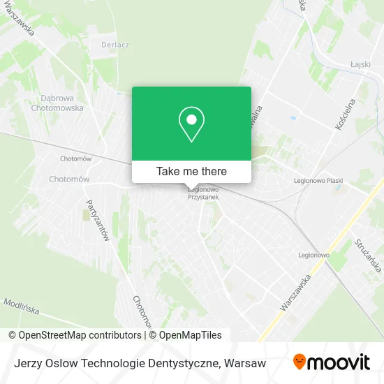 Jerzy Oslow Technologie Dentystyczne map
