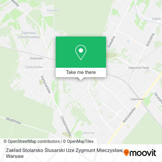 Zakład Stolarsko Ślusarski Uze Zygmunt Mieczysław map