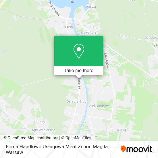 Firma Handlowo Usługowa Merit Zenon Magda map