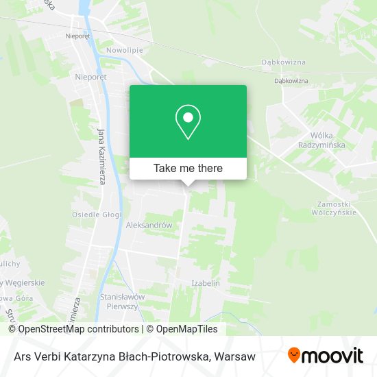 Ars Verbi Katarzyna Błach-Piotrowska map