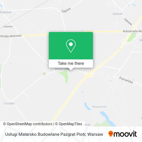 Usługi Malarsko Budowlane Pazgrat Piotr map