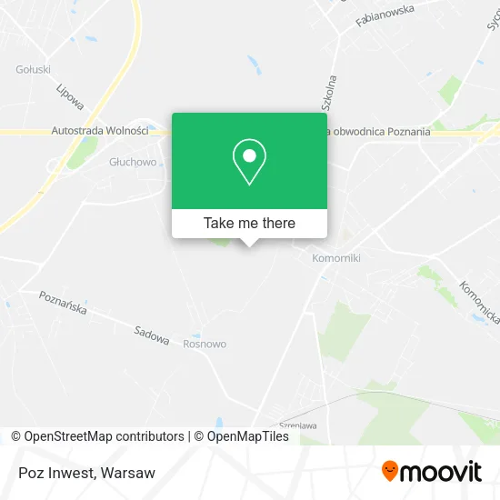 Poz Inwest map