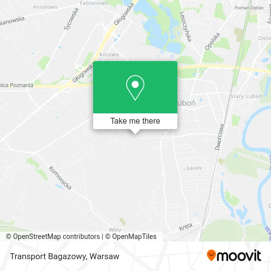 Карта Transport Bagazowy