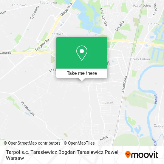 Карта Tarpol s.c. Tarasiewicz Bogdan Tarasiewicz Paweł
