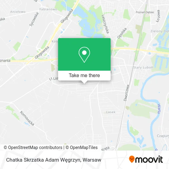 Карта Chatka Skrzatka Adam Węgrzyn