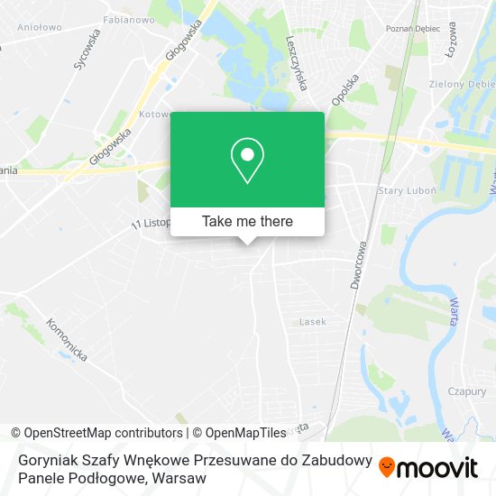 Goryniak Szafy Wnękowe Przesuwane do Zabudowy Panele Podłogowe map