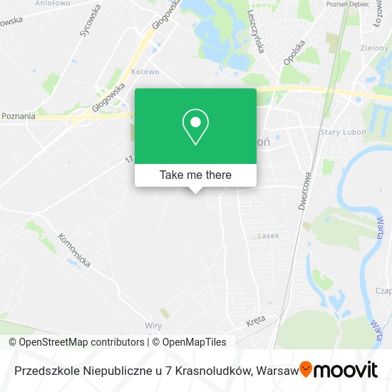 Карта Przedszkole Niepubliczne u 7 Krasnoludków