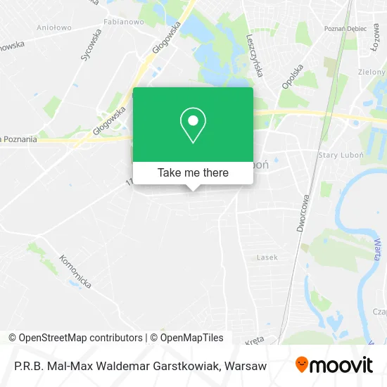 P.R.B. Mal-Max Waldemar Garstkowiak map
