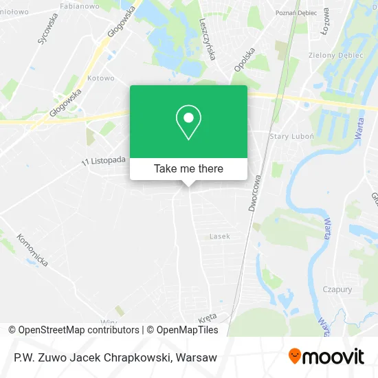 P.W. Zuwo Jacek Chrapkowski map