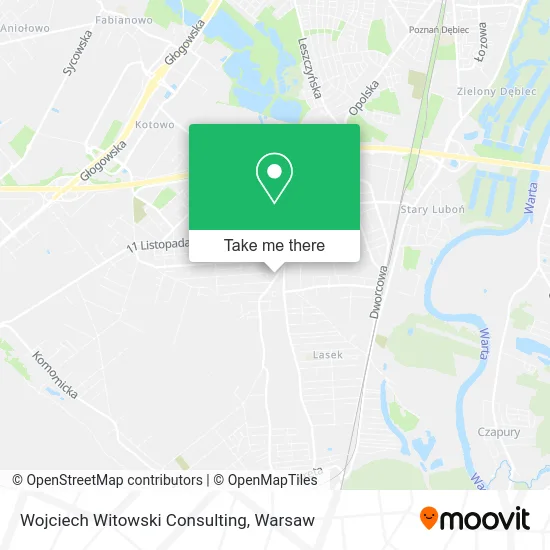 Карта Wojciech Witowski Consulting