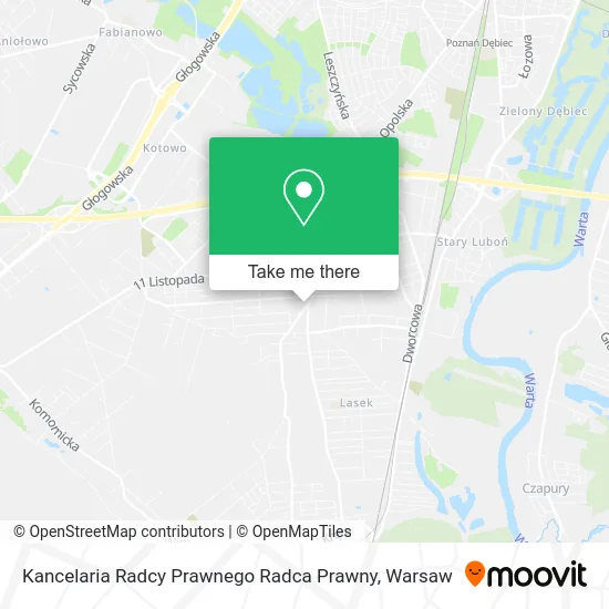 Карта Kancelaria Radcy Prawnego Radca Prawny