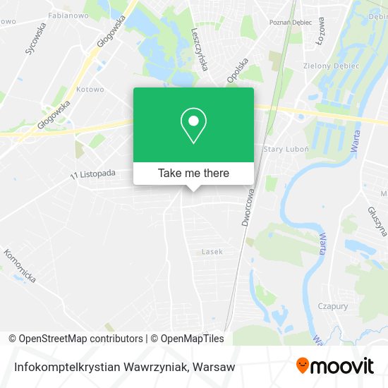 Infokomptelkrystian Wawrzyniak map