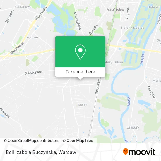 Bell Izabela Buczyńska map