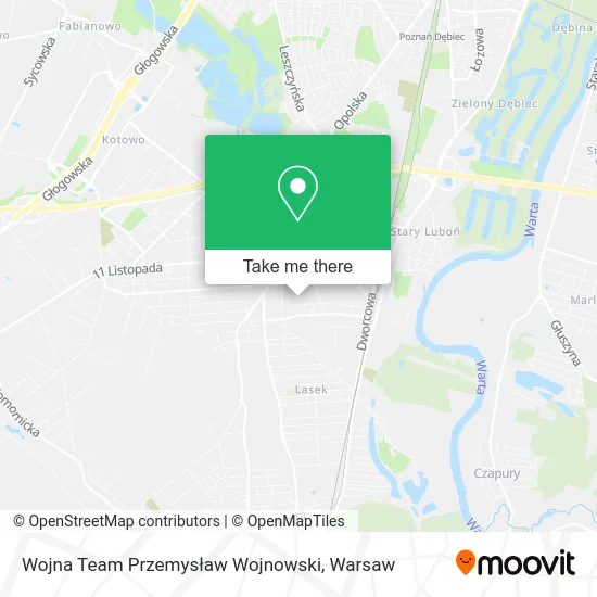 Wojna Team Przemysław Wojnowski map