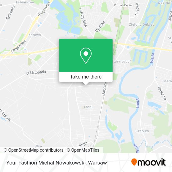 Your Fashion Michal Nowakowski map