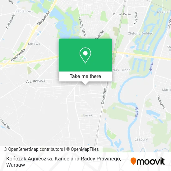 Kończak Agnieszka. Kancelaria Radcy Prawnego map