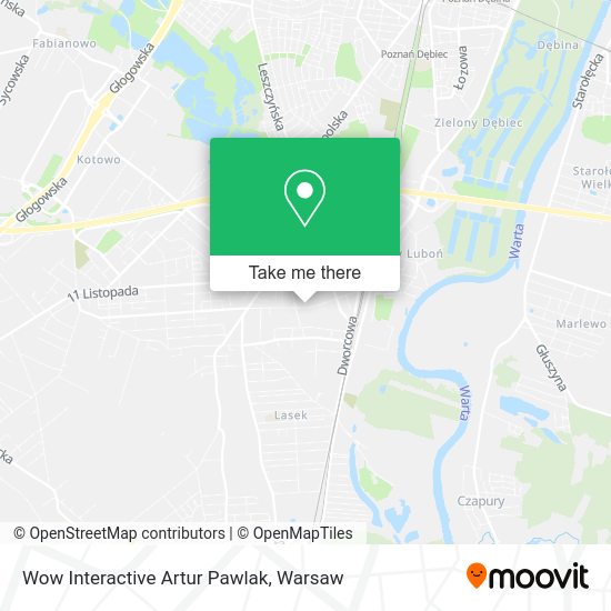 Wow Interactive Artur Pawlak map
