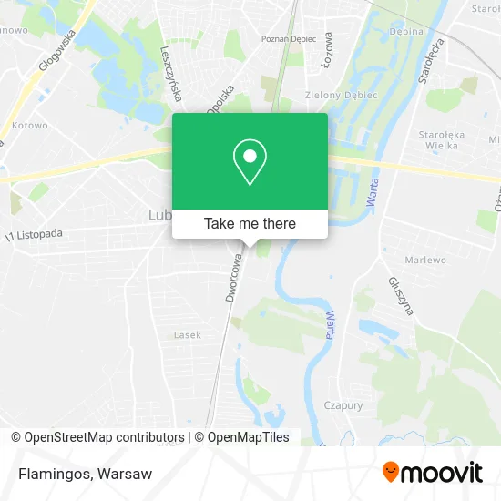 Карта Flamingos