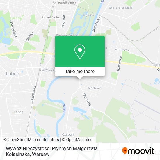 Wywoz Nieczystosci Plynnych Malgorzata Kolasinska map