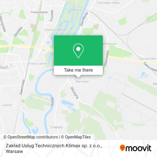 Zakład Usług Technicznych Klimax sp. z o.o. map