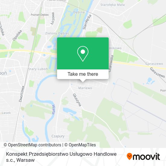 Konspekt Przedsiębiorstwo Usługowo Handlowe s.c. map