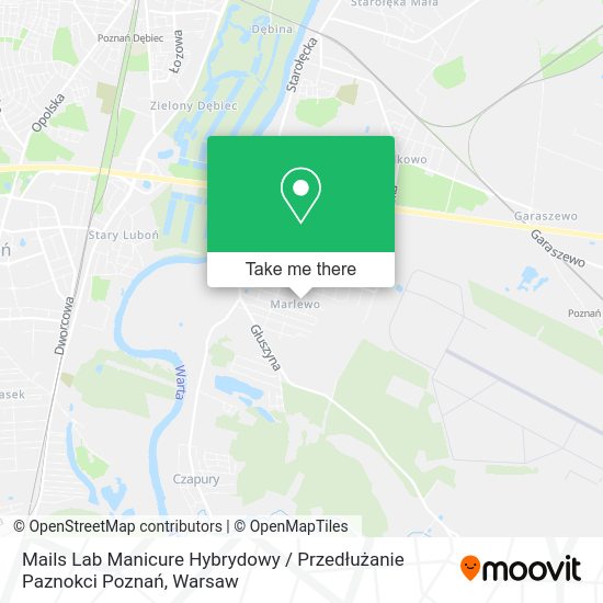 Mails Lab Manicure Hybrydowy / Przedłużanie Paznokci Poznań map