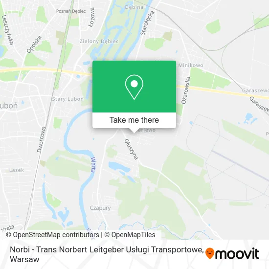 Карта Norbi - Trans Norbert Leitgeber Usługi Transportowe