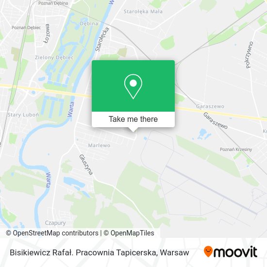 Bisikiewicz Rafał. Pracownia Tapicerska map