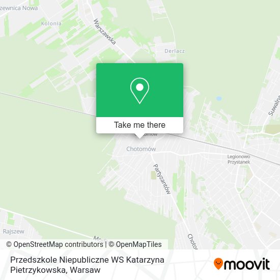 Przedszkole Niepubliczne WS Katarzyna Pietrzykowska map