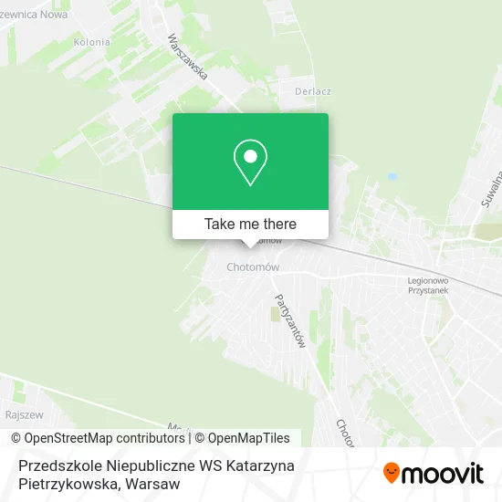 Przedszkole Niepubliczne WS Katarzyna Pietrzykowska map