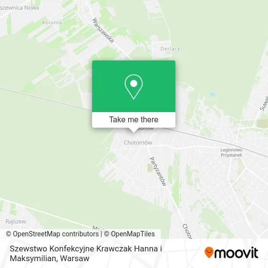 Szewstwo Konfekcyjne Krawczak Hanna i Maksymilian map