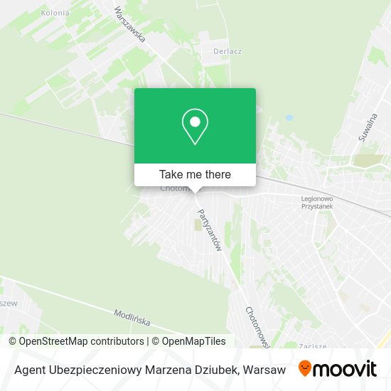 Agent Ubezpieczeniowy Marzena Dziubek map